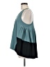 Athleta Color Block Teal Sleeveless Blouse Size M - photo 5