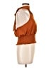 Forever 21 100% Polyester Orange Sleeveless Blouse Size L - photo 4