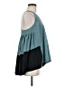 Athleta Color Block Teal Sleeveless Blouse Size M - photo 4