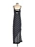 Express 100% Polyester Stripes Black Casual Dress Size S - photo 2