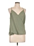 Shein 100% Polyester Green Sleeveless Blouse Size L - photo 1