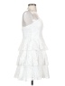 Speechless 100% Cotton White Cocktail Dress Size 5 - photo 4