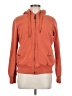 Green Tea 100% Polyester Orange Zip Up Hoodie Size M - photo 1
