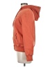 Green Tea 100% Polyester Orange Zip Up Hoodie Size M - photo 5
