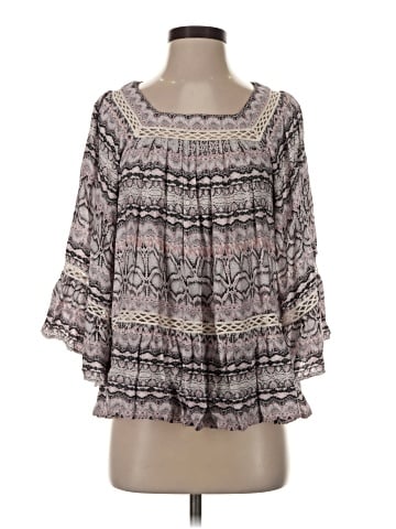 Haute Hippie 3/4 Sleeve T-Shirt (view 1)