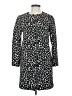 Cupcakes & Cashmere Animal Print Black Coat Size XS - photo 1