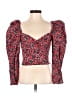 Zara Red 3/4 Sleeve Blouse Size S - photo 1
