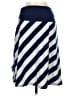 Faded Glory Stripes Blue Casual Skirt Size S - photo 1