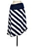 Faded Glory Stripes Blue Casual Skirt Size S - photo 2