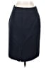Brooks Brothers 346 Chevron-herringbone Blue Formal Skirt Size 4 - photo 2