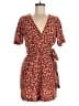 Madewell 100% Viscose Hearts Red Romper Size 6 - photo 1