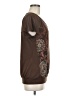 Faded Glory Brown Short Sleeve Top Size 8 - photo 4