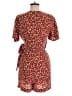 Madewell 100% Viscose Hearts Red Romper Size 6 - photo 2