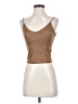 Gaze Brown Sleeveless Top Size S - photo 1