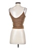 Gaze Brown Sleeveless Top Size S - photo 2