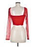 Princess Polly Red Long Sleeve Top Size 6 - photo 2