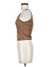 Gaze Brown Sleeveless Top Size S - photo 5