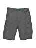H&M 100% Cotton Solid Gray Cargo Shorts Size 7 - 8 - photo 1