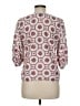 Alexis Red Burgundy 3/4 Sleeve Blouse Size M - photo 2