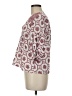 Alexis Red Burgundy 3/4 Sleeve Blouse Size M - photo 5