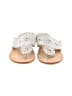Jack Rogers White Flip Flops Size 4 - photo 2