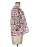 Alexis Red Burgundy 3/4 Sleeve Blouse Size M - photo 4