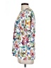 Johnny Was Print White Short Sleeve Blouse Size XL - photo 5