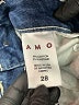 AMO Blue Jeans Size 28 waist - photo 8