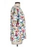 Johnny Was Print White Short Sleeve Blouse Size XL - photo 4