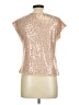 Unbranded Metallic Gold Short Sleeve Top Size M - photo 2