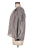 Avec Les Filles 100% Cotton Gray Long Sleeve Blouse Size M - photo 5