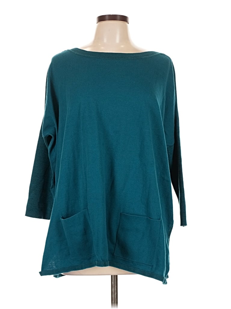 Pre-owned Lilly Pulitzer 3/4 Sleeve T-shirt In Teal