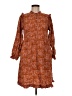 Universal Thread Paisley Orange Casual Dress Size M - photo 1