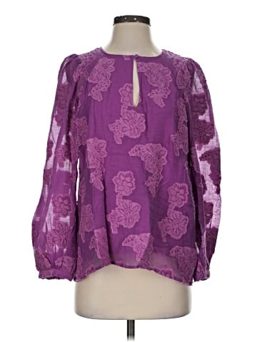 Ann Taylor LOFT Long Sleeve Blouse (view 1)
