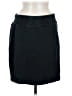 Gap Solid Black Casual Skirt Size Med Petite - photo 1
