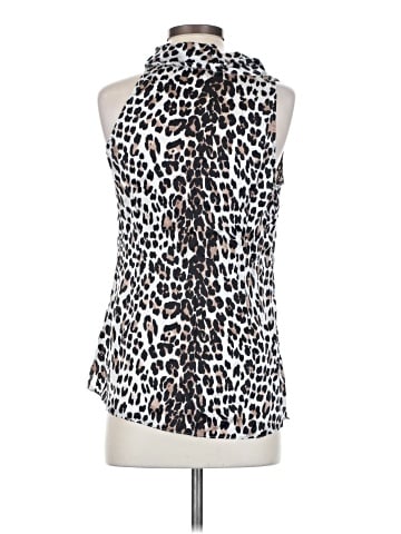 White House Black Market Sleeveless Silk Top (view 2)