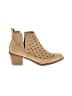Yoki Tan Ankle Boots Size 7 1/2 - photo 1