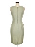impulsive Solid Green Casual Dress Size 6 - photo 2