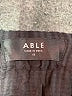 ABLE Black 3/4 Sleeve Blouse Size XS - photo 7