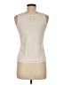 Liz Baker Ivory Sleeveless T-Shirt Size Med Petite - photo 2