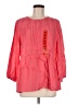 Fever 100% Rayon Pink 3/4 Sleeve Blouse Size M - photo 1