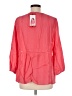 Fever 100% Rayon Pink 3/4 Sleeve Blouse Size M - photo 2