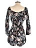 Xhilaration 100% Rayon Paisley Black Romper Size M - photo 2