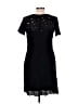 Calvin Klein 100% Polyester Black Cocktail Dress Size 8 - photo 2