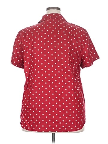 Lauren by Ralph Lauren Short Sleeve Blouse (view 2)