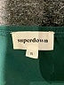 Superdown 100% Polyester Solid Green Tube Top Size S - photo 7
