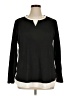 Grace Karin Black Long Sleeve Henley Size XL - photo 1