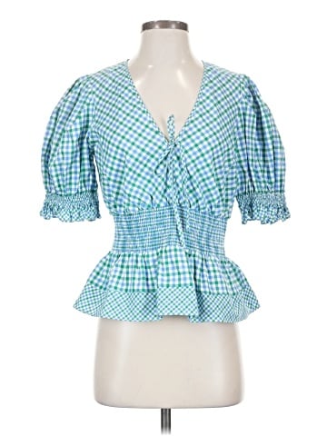 Shoshanna Short Sleeve Blouse (view 1)