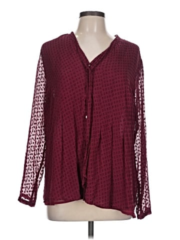 Meadow Rue 3/4 Sleeve Silk Top (view 1)