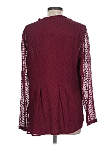 Meadow Rue 3/4 Sleeve Silk Top (view 2)